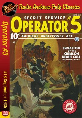 Cover image for Operator #5 eBook #18 Invasion of the Crimson Death Cult