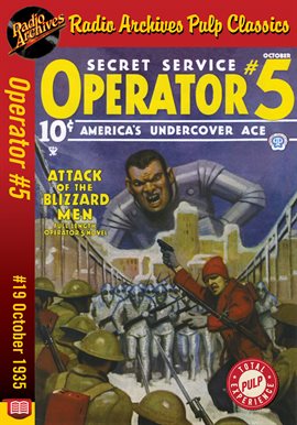 Cover image for Operator #5 eBook #19 Attack of the Blizzard Men