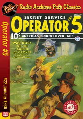Cover image for Operator #5 eBook #22 War-Dogs of the Green Destroyer