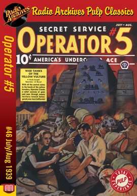 Cover image for Operator #5 eBook #46 War Tanks of the Yellow Vulture