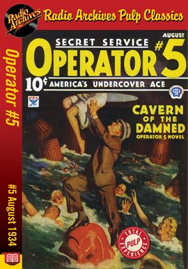 Cover image for Operator #5 eBook #5 Cavern of the Damned