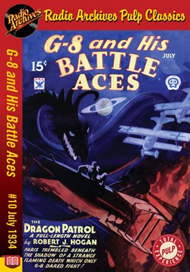 Cover image for G-8 and His Battle Aces #10 July 1934 The Dragon Patrol