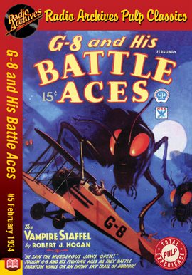 Cover image for G-8 and His Battle Aces #5 February 1934 The Vampire Staffel