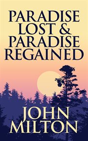 Paradise lost & Paradise regained cover image
