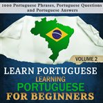 Learn portuguese: learning portuguese for beginners, 2 cover image