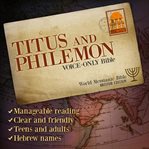 Titus and philemon: world messianic bible. Audio Bible cover image