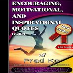 Motivational and inspirational quotes encouraging cover image