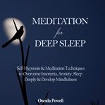 Meditation for deep sleep cover image
