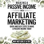 Making a passive income with affiliate marketing cover image