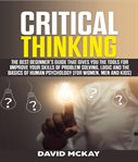 Critical Thinking cover image