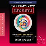 Productivity Secrets cover image