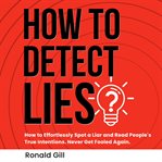 How to Detect Lies? cover image