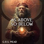 As Above, So Below cover image