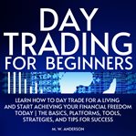 Day trading for beginners cover image