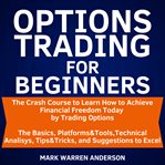 Options trading for beginners cover image