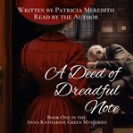 A Deed of Dreadful Note cover image