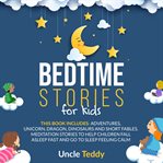 Bedtime stories for kids cover image