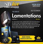 Niv live:book of lamentations cover image