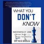 What You Don't Know cover image