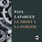 droit à la paresse, Le cover image