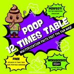 Poop 12 Times Table : Learn Multiplication Facts Fast the Fun Way cover image