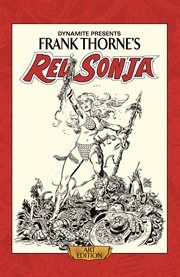 Frank thorne's red sonja: art edition cover image