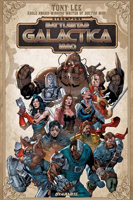 Cover image for Steampunk Battlestar Galactica 1880