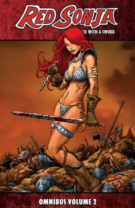Cover image for Red Sonja: She-Devil with a Sword Omnibus Vol. 2