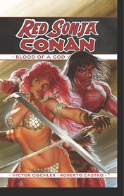 Red sonja/conan: the blood of a god cover image
