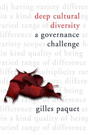 Deep cultural diversity. A Governance Challenge cover image