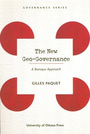 The new geo-governance. A Baroque Approach cover image