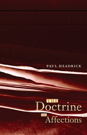 The doctrine of affections cover image