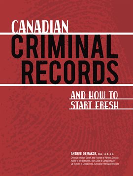 Cover image for Canadian Criminal Records