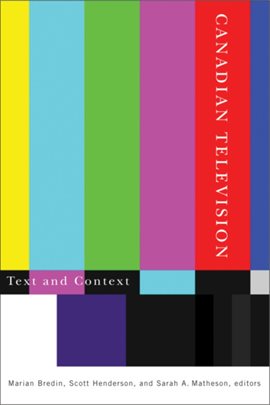 Cover image for Canadian Television