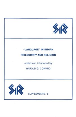 Cover image for Language in Indian Philosophy and Religion