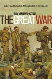The great war : from memory to history cover image