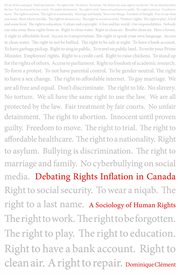 Debating rights inflation in Canada : a sociology of human rights cover image