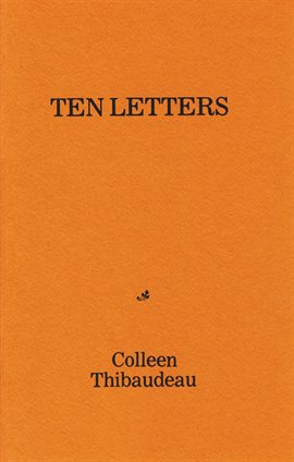 Cover image for Ten Letters