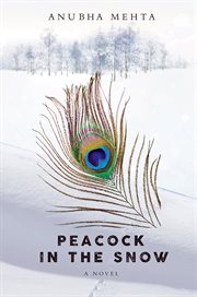 Peacock in the snow cover image