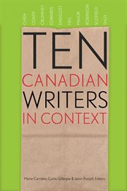 Ten Canadian writers in context cover image