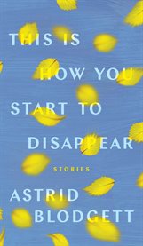 This Is How You Start to Disappear cover image