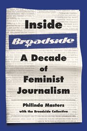 Inside broadside. A Decade of Feminist Journalism cover image