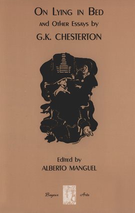Cover image for On Lying in Bed and Other Essays