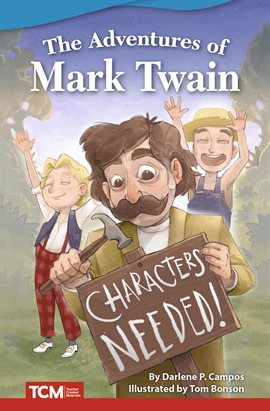 Cover image for The Adventures of Mark Twain