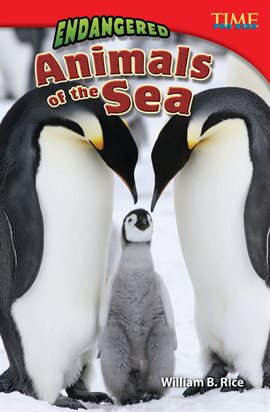 Cover image for Endangered Animals of the Sea