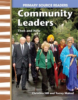 Cover image for Community Leaders Then and Now
