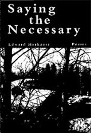 Saying the necessary : poems cover image