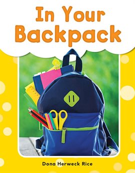 Cover image for In Your Backpack