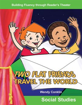 Cover image for Two Flat Friends Travel the World