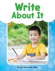 Write about it cover image